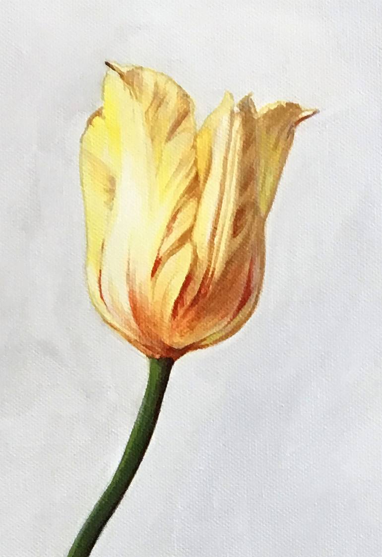 Original Realism Floral Painting by Lissa Banks