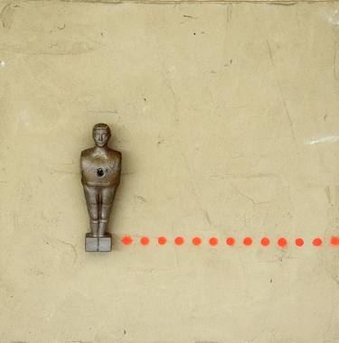 Original Minimalism People Sculpture by Dario Longo