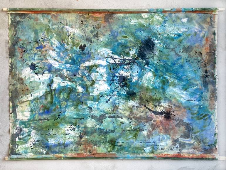 Original Painterly Abstraction Abstract Painting by Bea Campbell