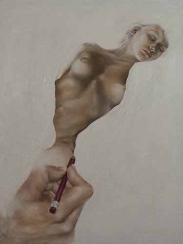 Original Realism Body Paintings by Man Yu Fung