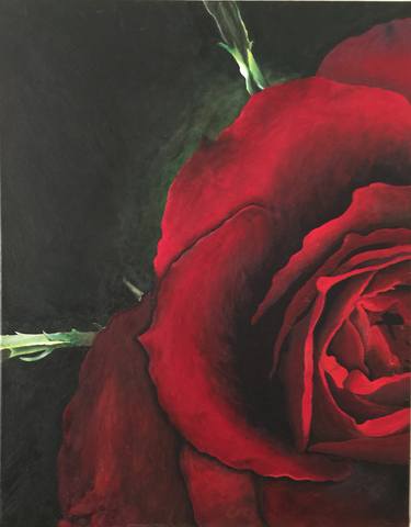 Original Fine Art Floral Paintings by Craig Mitchell