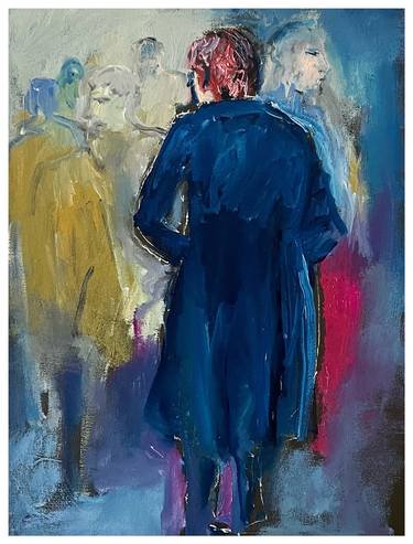 Print of Figurative People Paintings by Peter Crestani