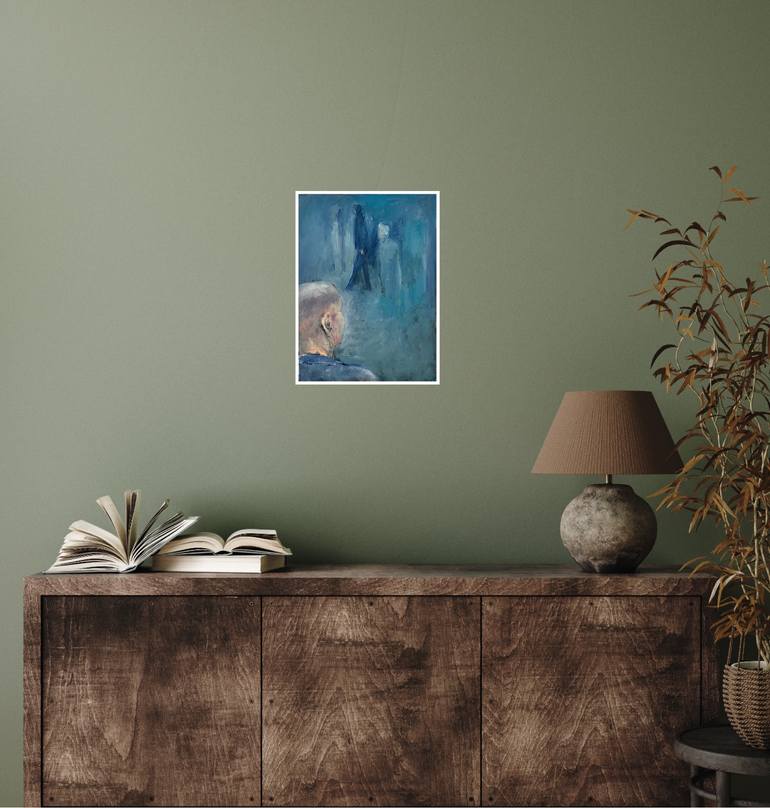 Original Figurative Fantasy Painting by Peter Crestani