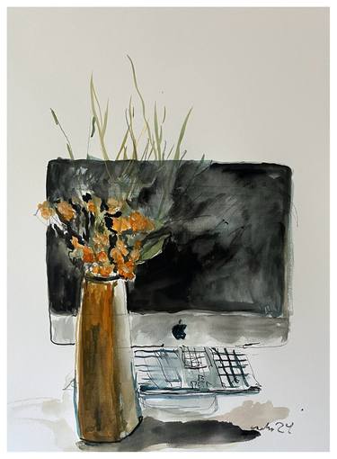 Original Impressionism Still Life Paintings by Peter Crestani