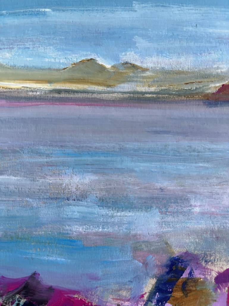 Original Impressionism Seascape Painting by Peter Crestani