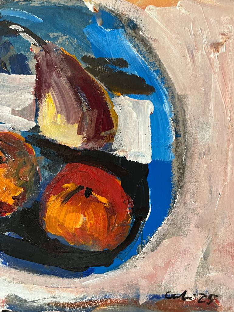 Original Expressionism Still Life Painting by Peter Crestani