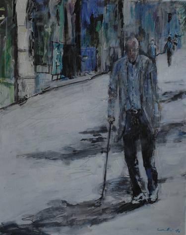 Original Figurative People Paintings by Peter Crestani