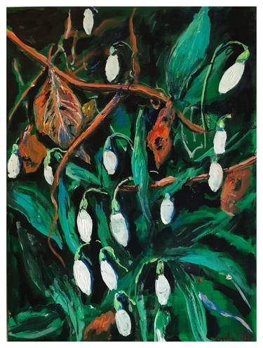 Original Botanic Paintings by Peter Crestani