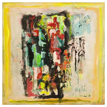 Original Abstract Expressionism Abstract Paintings by Peter Crestani