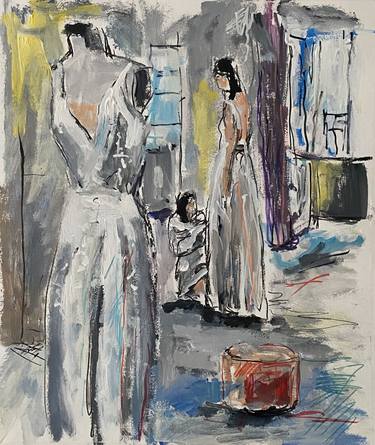 Print of Figurative Fashion Paintings by Peter Crestani