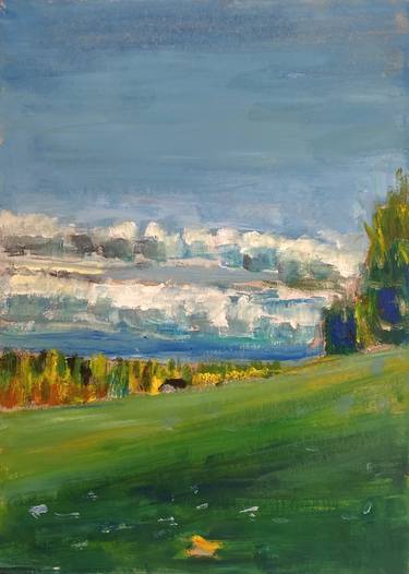 Original Fine Art Landscape Paintings by Peter Crestani