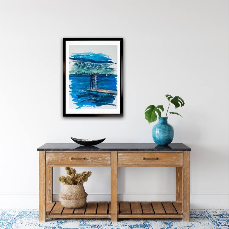 Original Figurative Language Painting by Peter Crestani