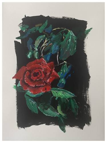 Print of Fine Art Floral Paintings by Peter Crestani