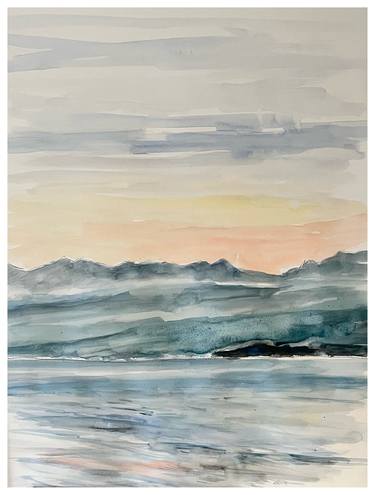 Print of Fine Art Seascape Paintings by Peter Crestani