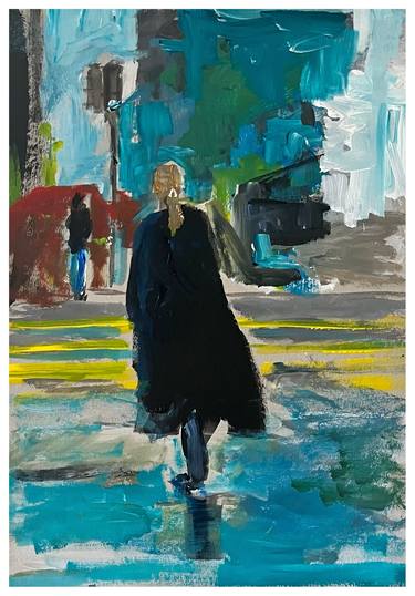 Print of Figurative Cities Paintings by Peter Crestani