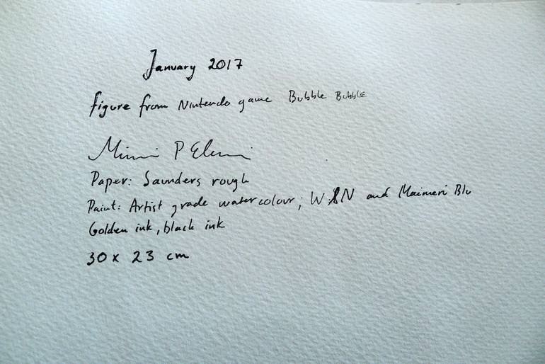 Original Other Geometric Painting by Mirjam Palosaari Eladhari