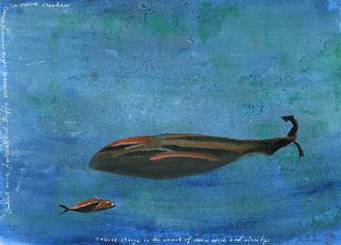 Print of Figurative Fish Paintings by Mirjam Palosaari Eladhari