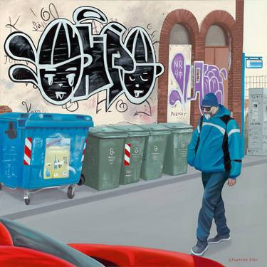 Print of Documentary Graffiti Paintings by Kalli Kastori
