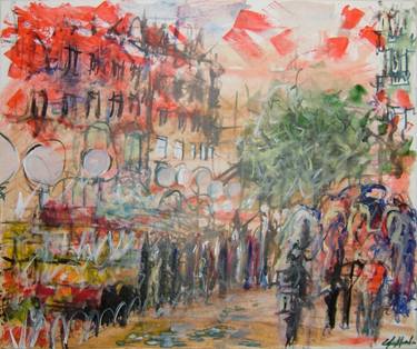 Original Impressionism Places Paintings by carlos alexandre