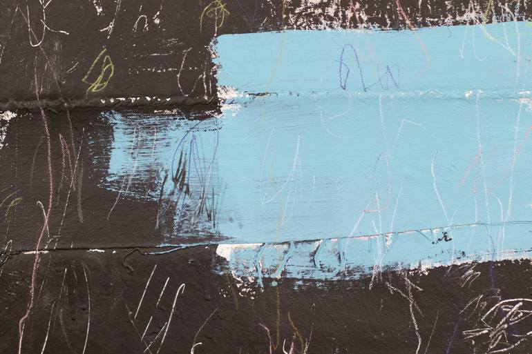 Original Abstract Expressionism Abstract Painting by Ty Clark