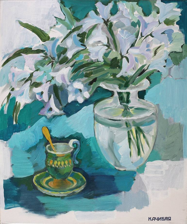 Still life 2 Painting by Natalia Natalia | Saatchi Art