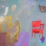 Red Chair in Mint Room II by Wei Tan