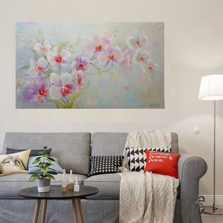 Original Floral Painting by Kseniya Kovalenko