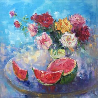 (Reservation) painting *Summer Still Life* thumb