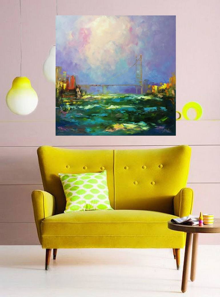 Original Abstract Painting by Kseniya Kovalenko