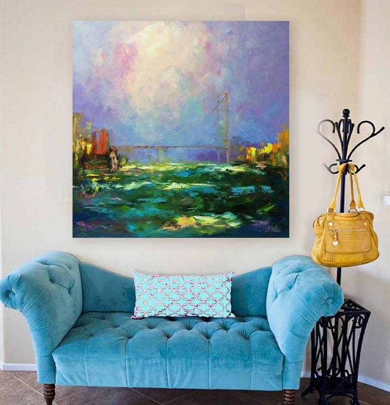 Original Abstract Painting by Kseniya Kovalenko