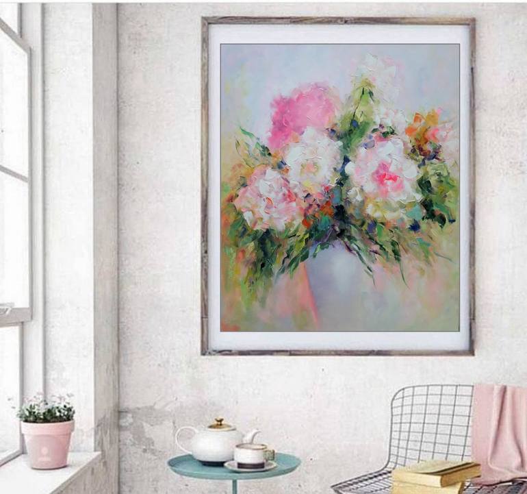 Original Floral Painting by Kseniya Kovalenko