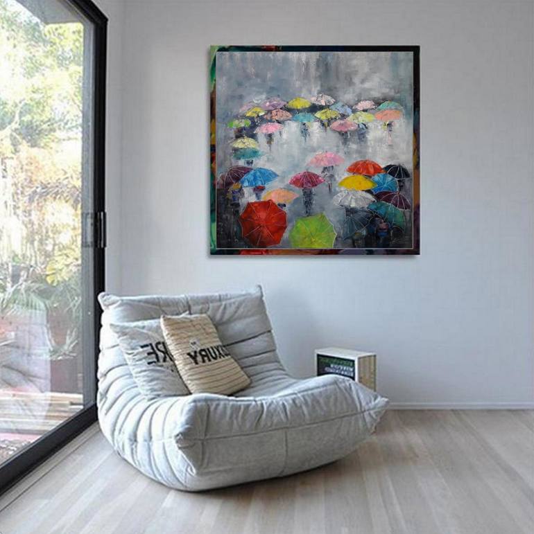 Original Abstract Painting by Kseniya Kovalenko