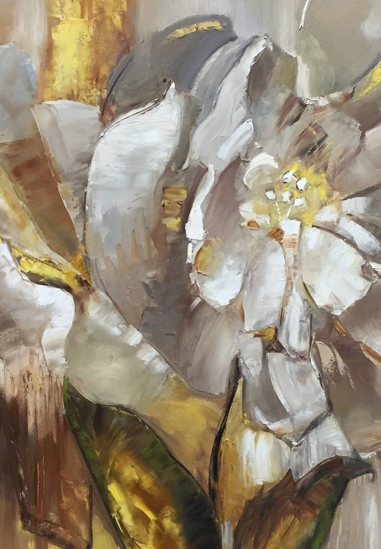 Original Floral Painting by Kseniya Kovalenko