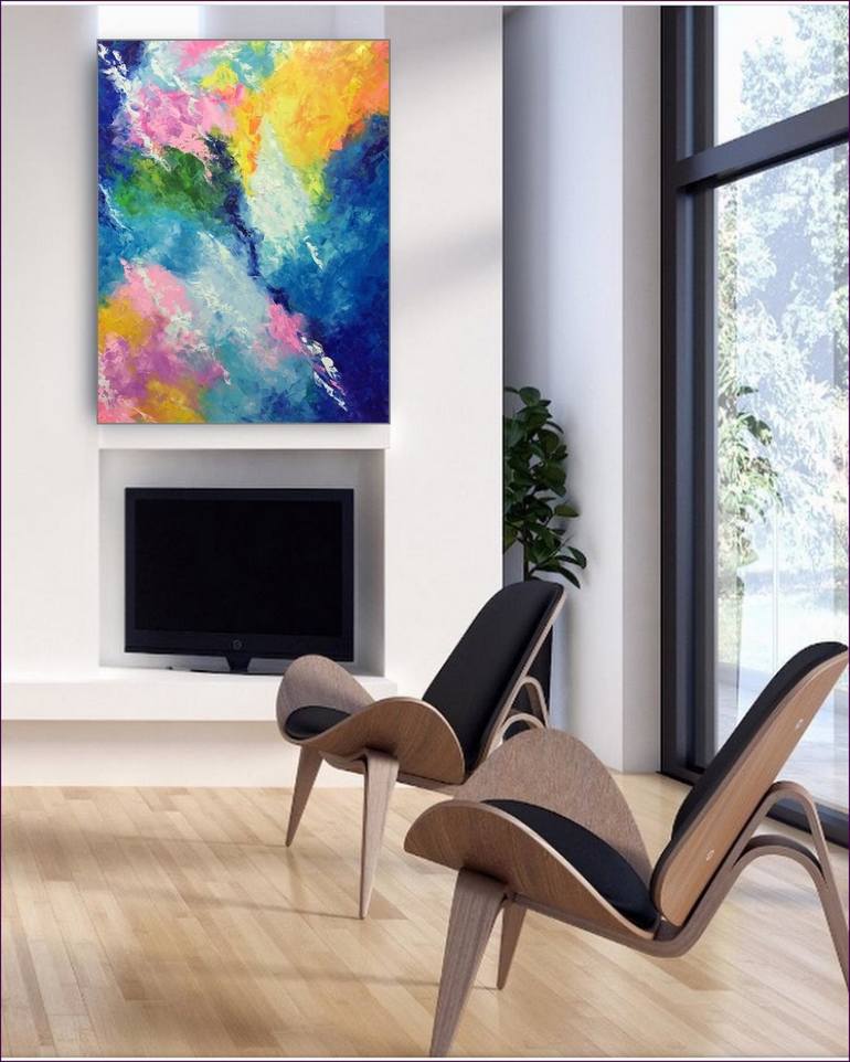 Original Abstract Painting by Kseniya Kovalenko