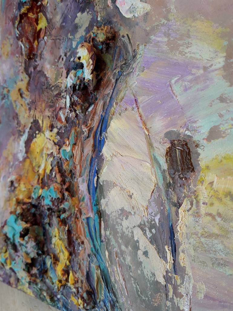 Original Abstract Nude Painting by Kseniya Kovalenko