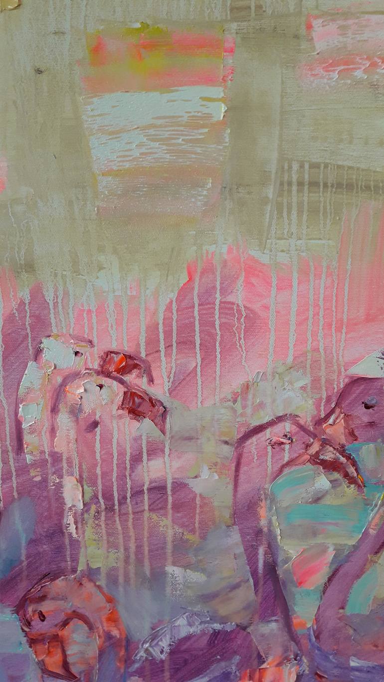 Original Abstract Expressionism Abstract Painting by Kseniya Kovalenko