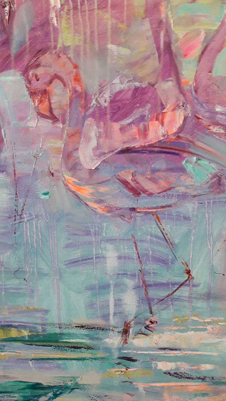 Original Abstract Expressionism Abstract Painting by Kseniya Kovalenko