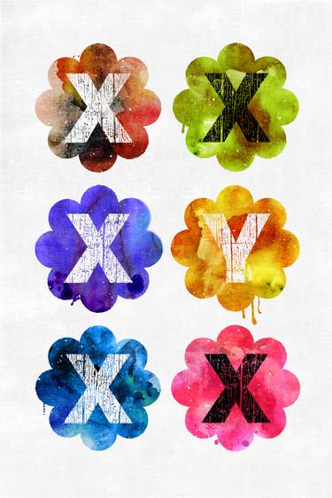 Print of Pop Art Floral Printmaking by Gender Pop