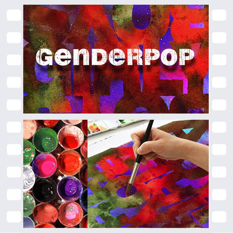 Original Graffiti Printmaking by Gender Pop