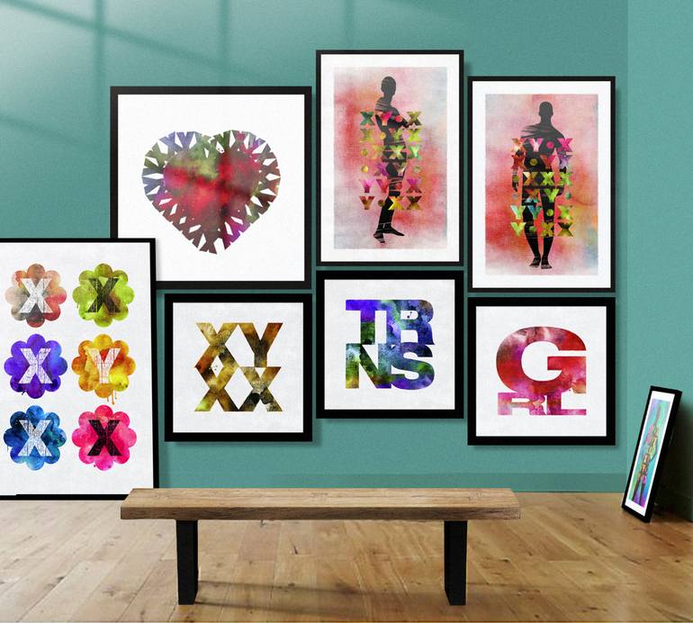 Original Pop Art Women Printmaking by Gender Pop