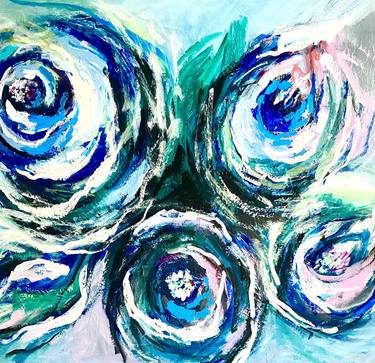 Original Abstract Painting by Elizabeth Ariano