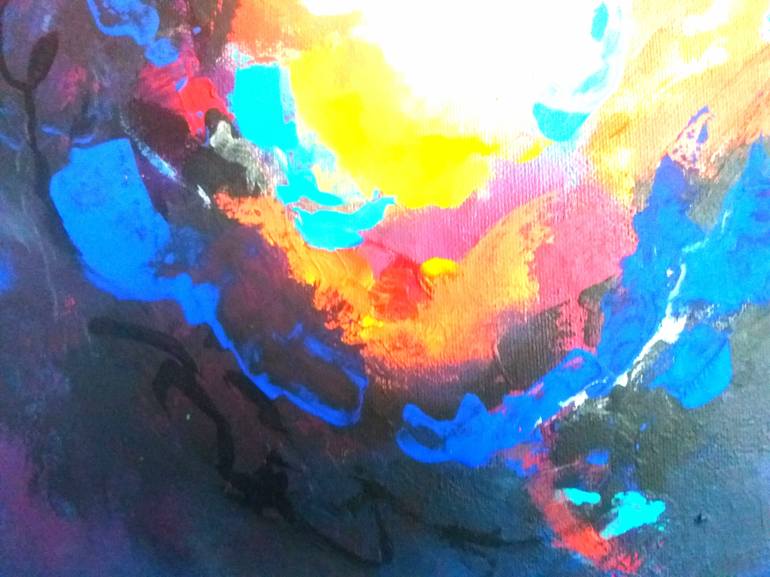 Original Abstract Painting by Elizabeth Ariano