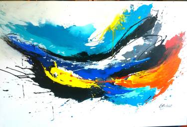 Print of Abstract Expressionism Abstract Paintings by Elizabeth Ariano