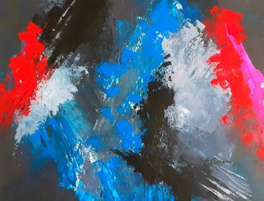 Original Abstract Expressionism Abstract Paintings by Elizabeth Ariano