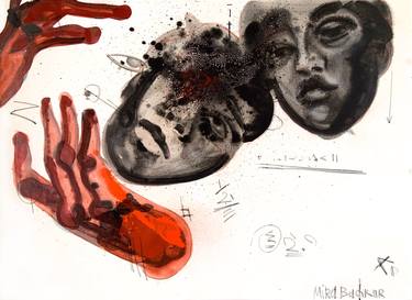 Print of Expressionism Portrait Paintings by Mira Bachkur