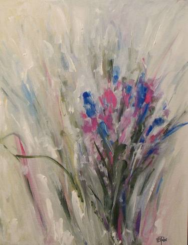 Print of Abstract Expressionism Botanic Paintings by BJ Talor