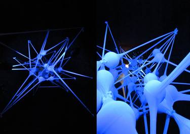 Original Abstract Science/Technology Installation by Irene Anton