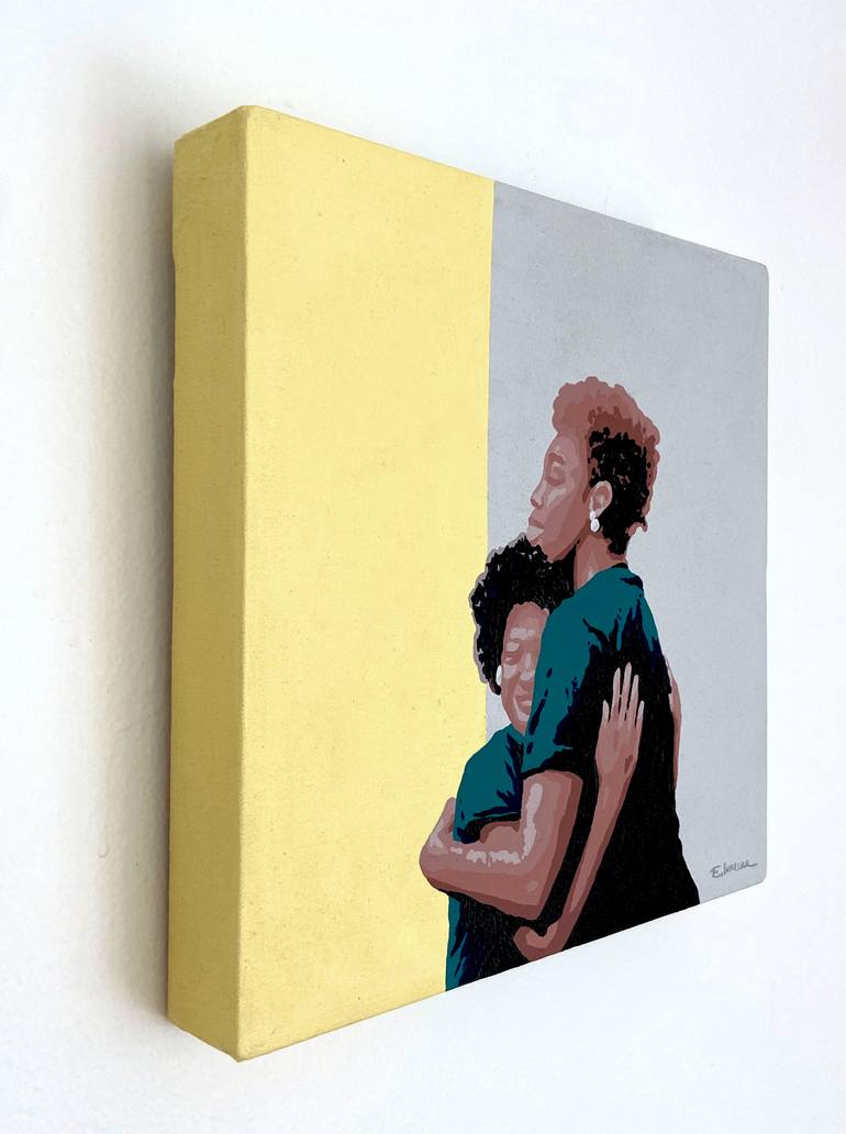 Original Figurative People Painting by Eileen Lunecke
