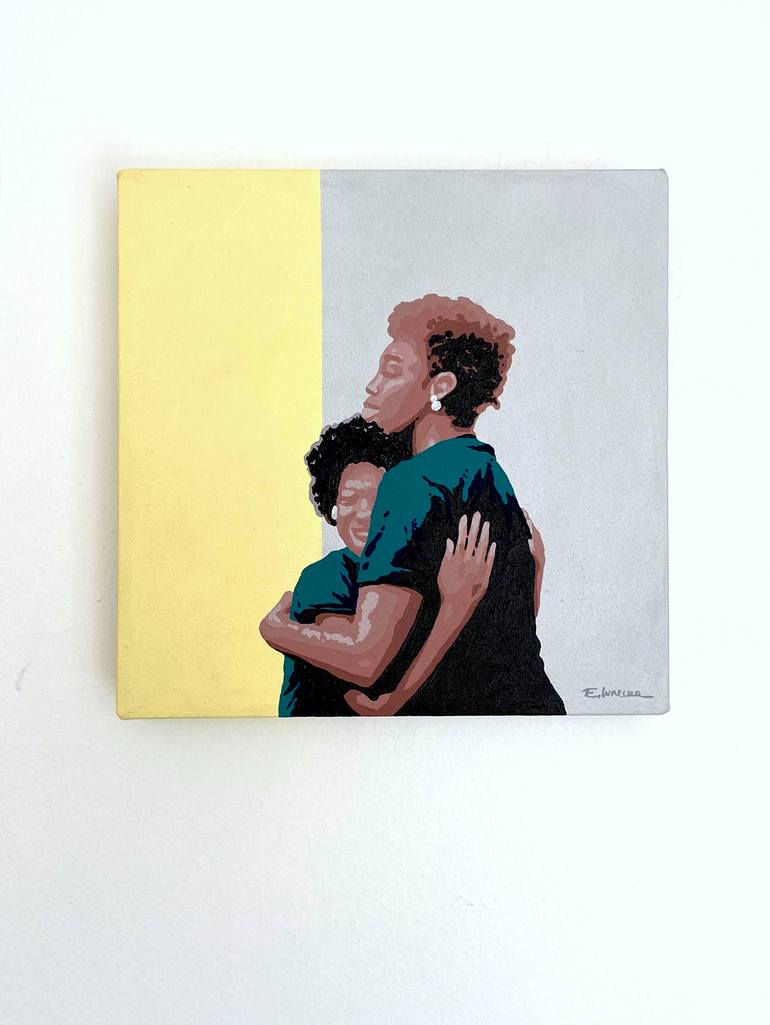 Original Figurative People Painting by Eileen Lunecke