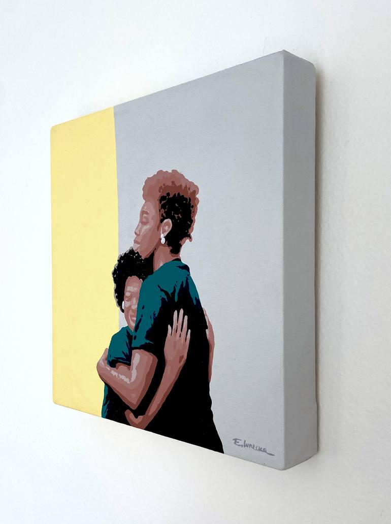 Original Figurative People Painting by Eileen Lunecke
